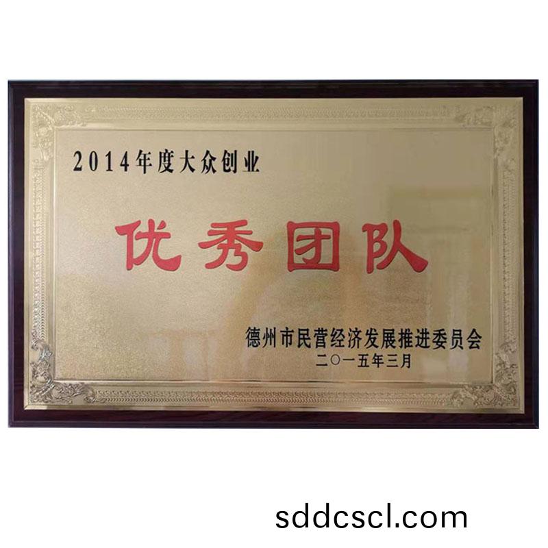 大(da)衆創(chuang)業(ye)優秀糰(tuan)隊(dui)